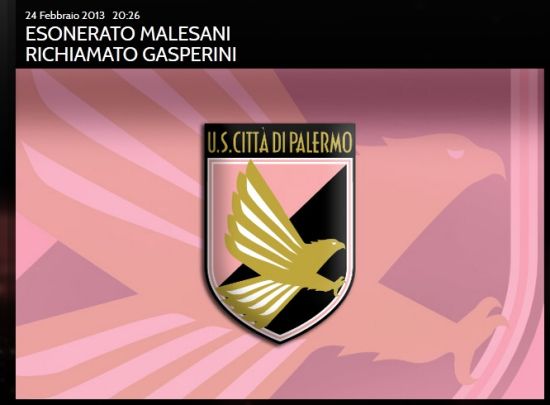 巴勒莫宣布引进新教练，冲击下赛季冠军